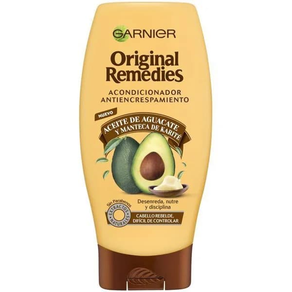 Acondicionador aceite de aguacate ORIGINAL REMEDIES, bote 250 ml - 1 ud - Imagen del producto en Findit
