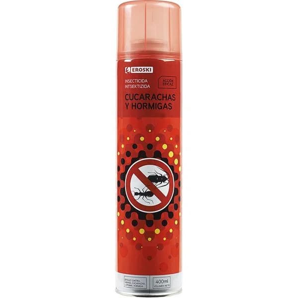 Cucarachicida EROSKI, spray 400 ml - 0.4 l - Imagen del producto en Findit