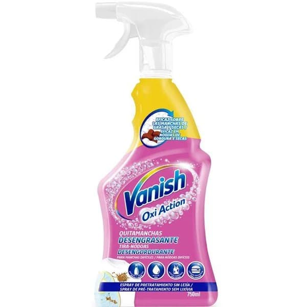 Quitamanchas desengrasante en spray VANISH, pistola 750 ml - 0.75 l - Imagen del producto en Findit