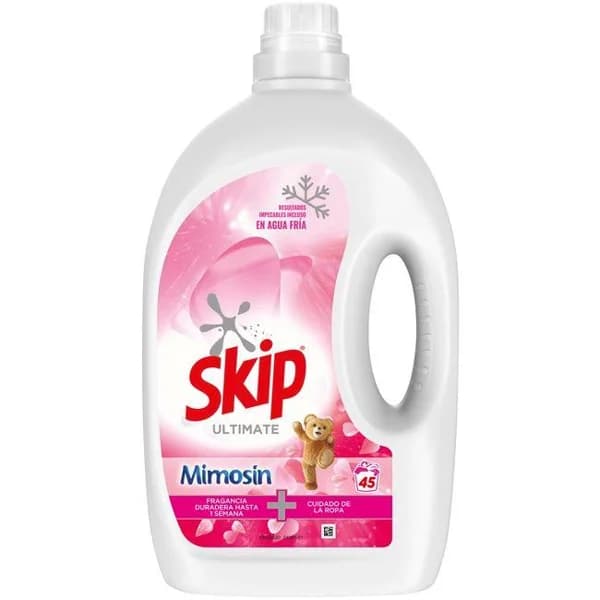 Detergente líquido mimosín SKIP ULTIMATE, garrafa 45 dosis - 45 ud - Imagen del producto en Findit