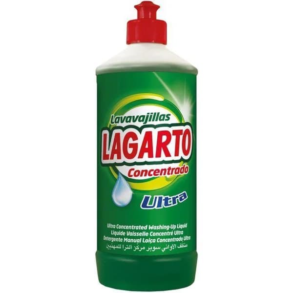 Lavavajillas a mano concentrado ultra LAGARTO, botella 750 ml - 0.75 l - Imagen del producto en Findit