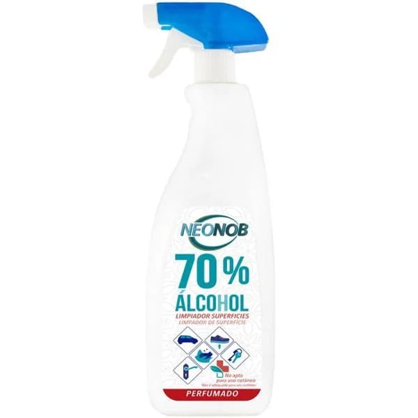 Limpiador con alcohol 70% NEONOB, pistola 1 litro - 1 l - Imagen del producto en Findit