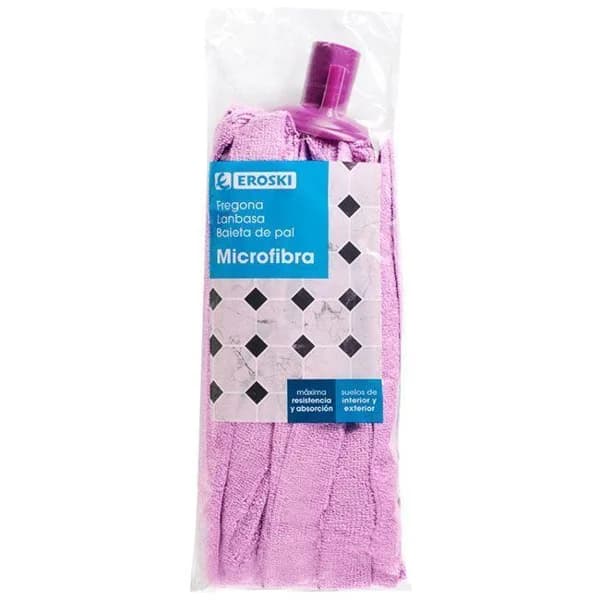 Recambio de fregona microfibras EROSKI, pack 1 unid. - 1 ud - Imagen del producto en Findit
