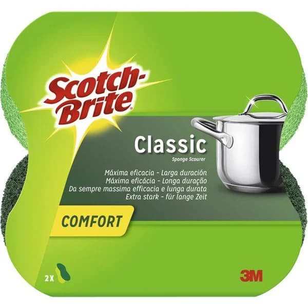 Salvauñas Confort Fibra Verde SCOTCH-BRITE, pack 2 unid. - 1 ud - Imagen del producto en Findit