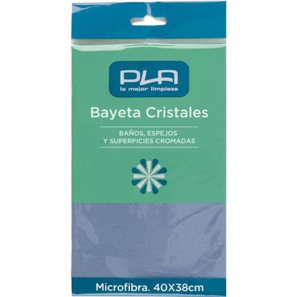 Bayeta microfibra para cristales PLA, pack 1 u - 1 ud - Imagen del producto en Findit