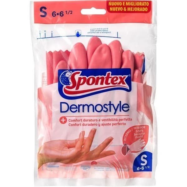 Guante Dermostyle talla s SPONTEX, paquete 1 par - 1 ud - Imagen del producto en Findit