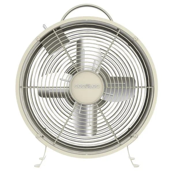 Ventilador de sobremesa 8211/ Energy Silence 400 Retro Desk Beige CECOTEC - 1 ud - Imagen del producto en Findit