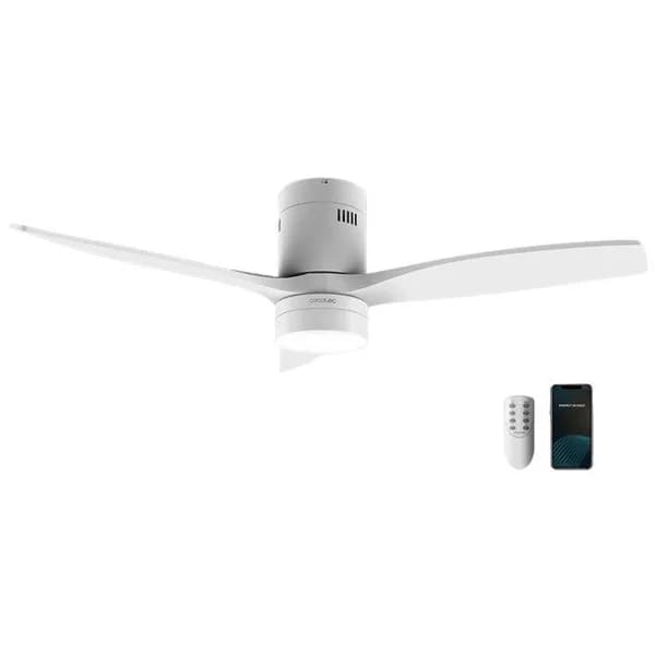 Ventilador de techo, 132 cm, 40W, Energy Silence 5600 White Aqua Connected CECOTEC - 1 ud - Imagen del producto en Findit