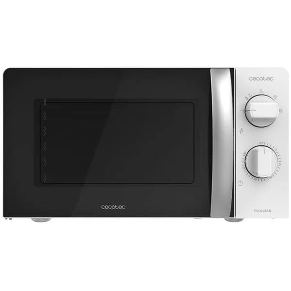 Microondas sin grill blanco, 20 litros, 700 W, Proclean 2010 CECOTEC - 700 ud - Imagen del producto en Findit