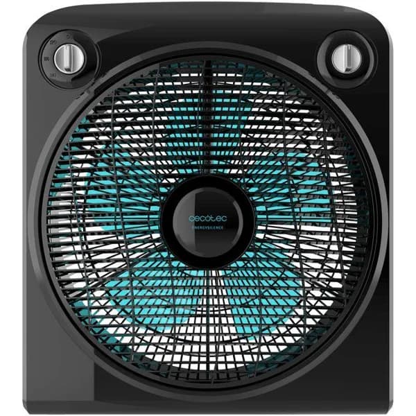 Ventilador Box Fan, 30 cm, 50W, EnergySilence 6000 Black CECOTEC - 1 ud - Imagen del producto en Findit