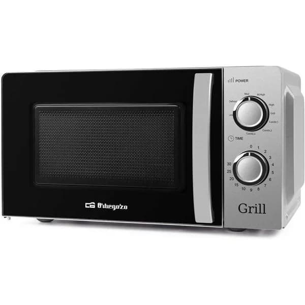 Microondas con grill inox MIG2138 ORBEGOZO - 1 ud - Imagen del producto en Findit