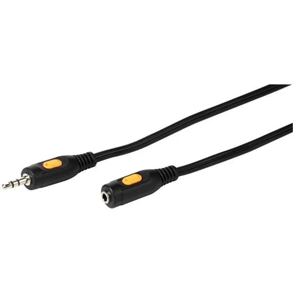 Cable alargador jack macho/hembra 3,5 46056 VIVANCO, 2,5 metros - 1 ud - Imagen del producto en Findit