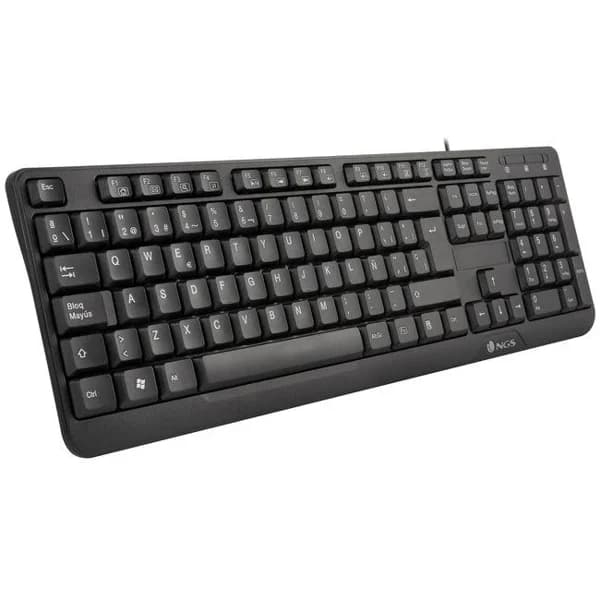Teclado negro con cable, Funky V3 NGS - 1 ud - Imagen del producto en Findit