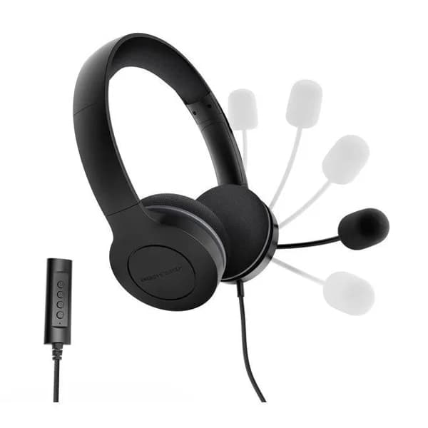 Auricular diadema negro micrófono Headset Office 3 ENERGY SISTEM - 1 ud - Imagen del producto en Findit