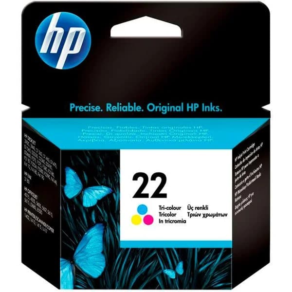 Cartucho de tinta original tricolor C9352AE, 22 HP, 1 ud - 1 ud - Imagen del producto en Findit