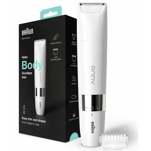 Depiladora, mini afeitadora corporal unisex, BS1000 BRAUN - 1 ud - Imagen del producto en Findit