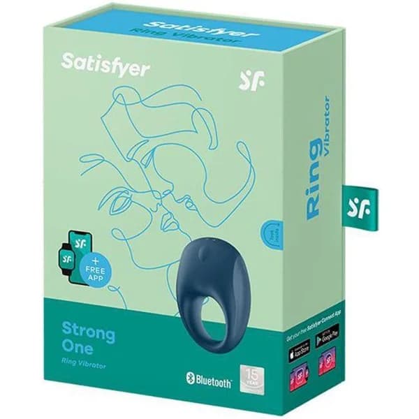 Anillo vibrador Strong One Connected con APP SATISFYER - 1 ud - Imagen del producto en Findit