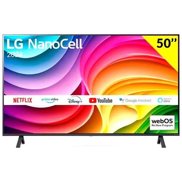 TV Led NanoCell  50" 4K UHD Smart 50NANO82T6B LG - 1 ud - Imagen del producto en Findit