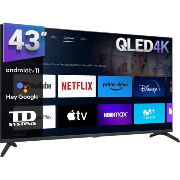 TV Led 43" 4K UHD K43DLC19GLQ TD SYSTEMS - 1 ud - Imagen del producto en Findit
