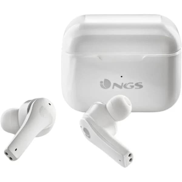 Auriculares de botón blancos bluetooth, Artica Bloom NGS - 1 ud - Imagen del producto en Findit