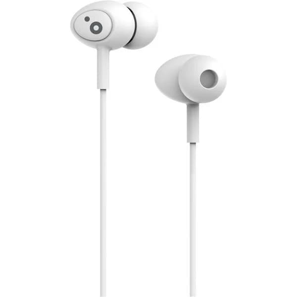 Auriculares de botón blanco con micrófono POPSWT SUNSTECH - 1 ud - Imagen del producto en Findit