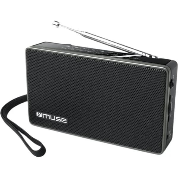 Radio analógica portátil negra M-030 R MUSE - 1 ud - Imagen del producto en Findit