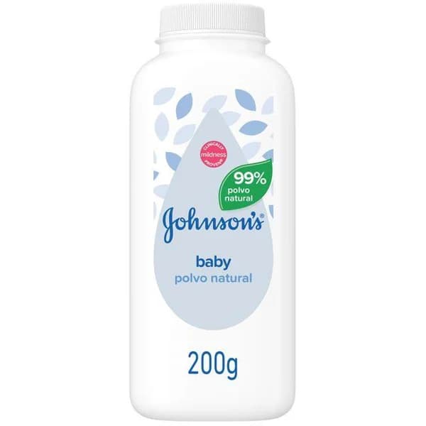 Polvo talco natural JOHNSON`S, bote 200 g - 0.2 kg - Imagen del producto en Findit