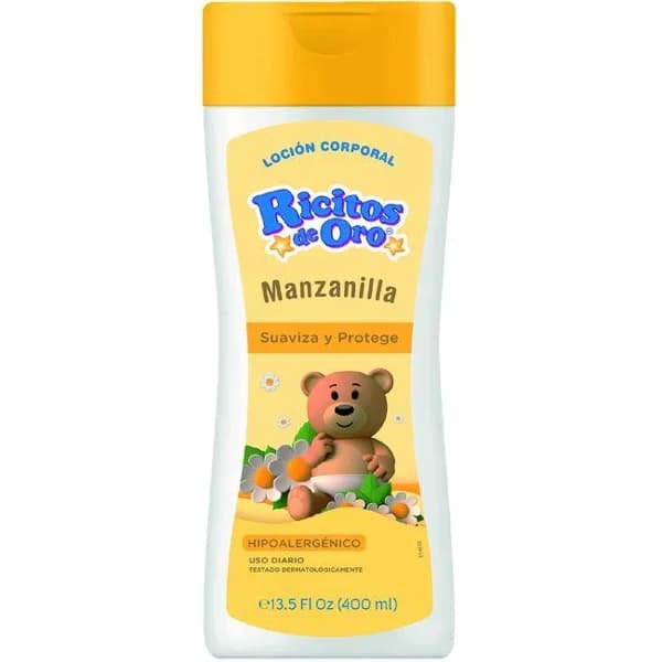 Loción corporal de manzanilla RICITOS DE ORO, bote 400 ml - 0.4 l - Imagen del producto en Findit