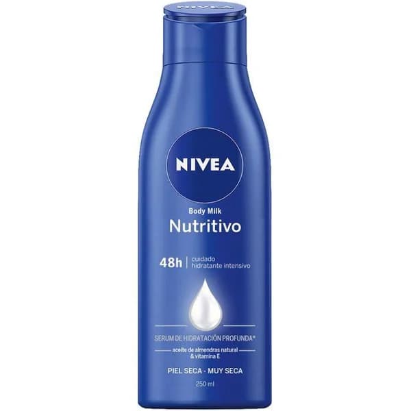 Body Milk nutritivo NIVEA, bote 250 ml - 0.25 l - Imagen del producto en Findit