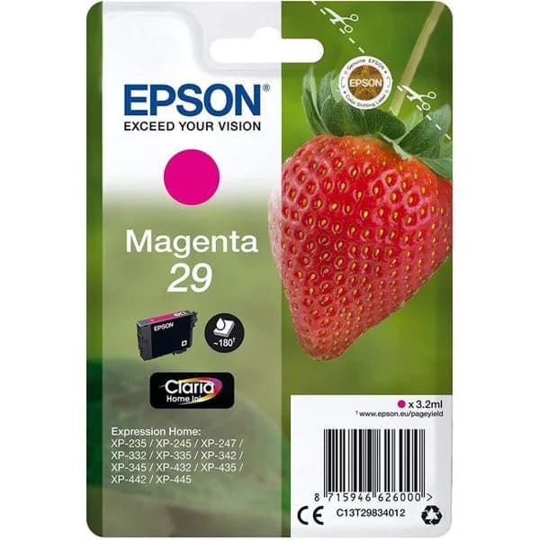 Cartucho de tinta original magenta T2983 EPSON, 1 ud - 1 ud - Imagen del producto en Findit