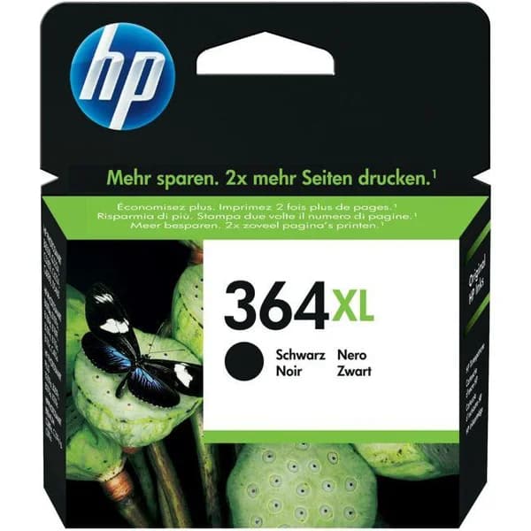 Cartucho de tinta original negro,CN684EE, 364 XL HP, 1 ud - 1 ud - Imagen del producto en Findit