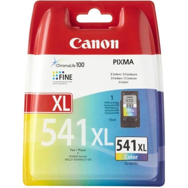 Cartucho de tinta original tricolor CL-541 XL CANON, 1 ud - 1 ud - Imagen del producto en Findit