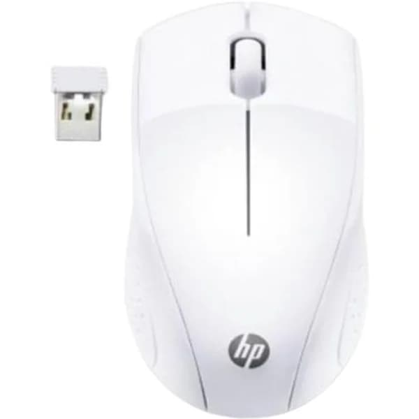Ratón óptico inalámbrico blanco, 1600 dpi, 220 HP - 1 ud - Imagen del producto en Findit