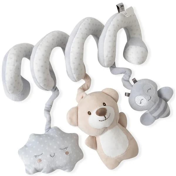 Espiral con actividades osito gris para silla de paseo INTERBABY - 1 ud - Imagen del producto en Findit
