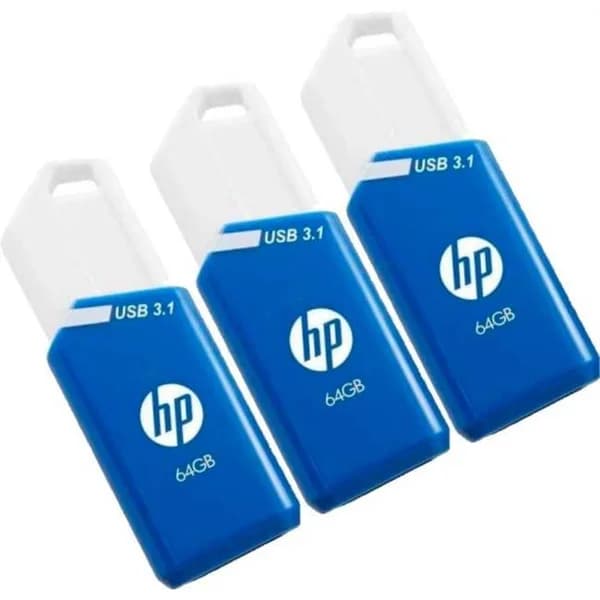 Memoria usb 3.1, 755w, 64gb, triple pack, HP - 1 ud - Imagen del producto en Findit