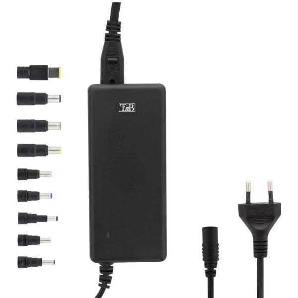 Cargador universal para portátil negro, 90 W, CHNB19V90 TNB - 1 ud - Imagen del producto en Findit