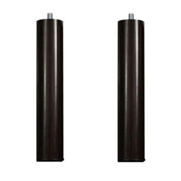 Juego de 2 patas para divanlin, 25,3 cm, color wengué PIKOLIN - 1 ud - Imagen del producto en Findit