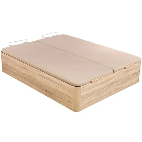 Canapé abatible madera al suelo Supra doble tapa 150x190 Natural PIKOLIN - 1 ud - Imagen del producto en Findit