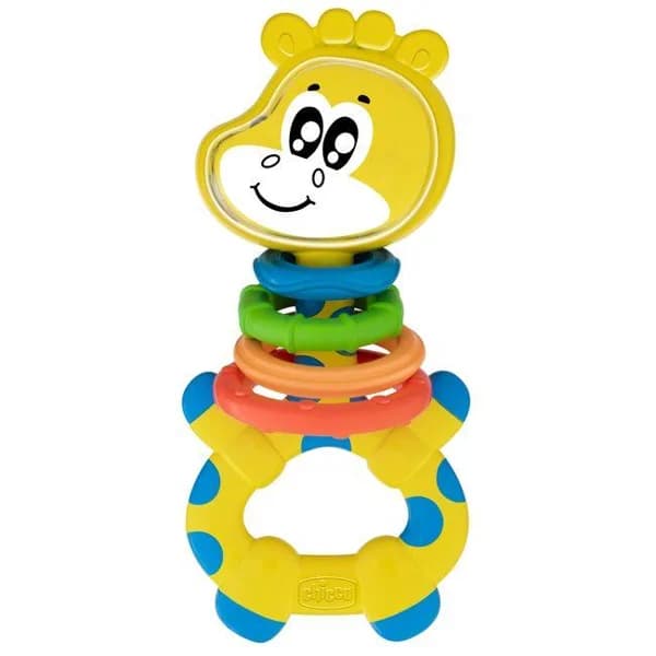 Sonajero mordedor Gilby la jirafa, edad rec 3-18 meses CHICCO - 1 ud - Imagen del producto en Findit