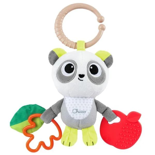 Sonajero mordedor Panda de tela, edad rec 3-24 meses CHICCO - 1 ud - Imagen del producto en Findit