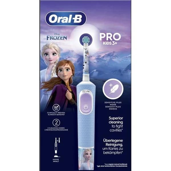 Cepillo Eléctrico Vitality Pro Kids Frozen ORAL B - 1 ud - Imagen del producto en Findit