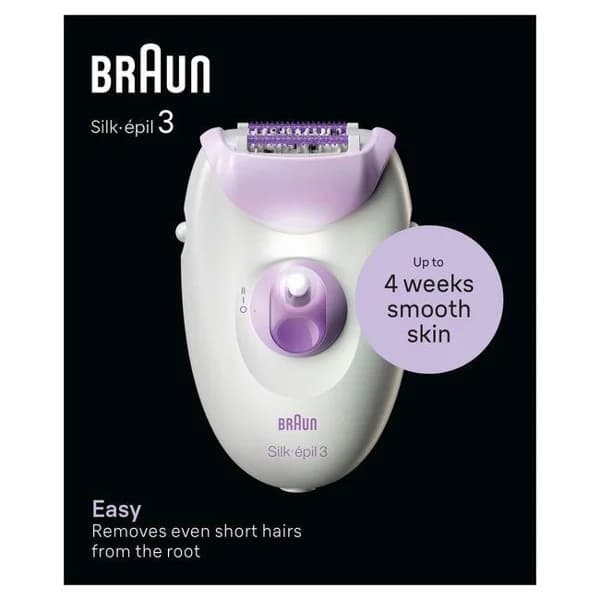 Depiladora Silk-épil, SE3-000 BRAUN - 1 ud - Imagen del producto en Findit