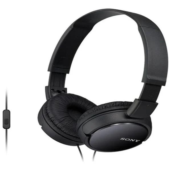 Auriculares de diadema negro con micrófono, MDR-ZX110APB SONY - 110 ud - Imagen del producto en Findit