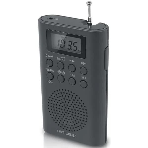 Radio portátil digital negra M-03 R MUSE - 1 ud - Imagen del producto en Findit