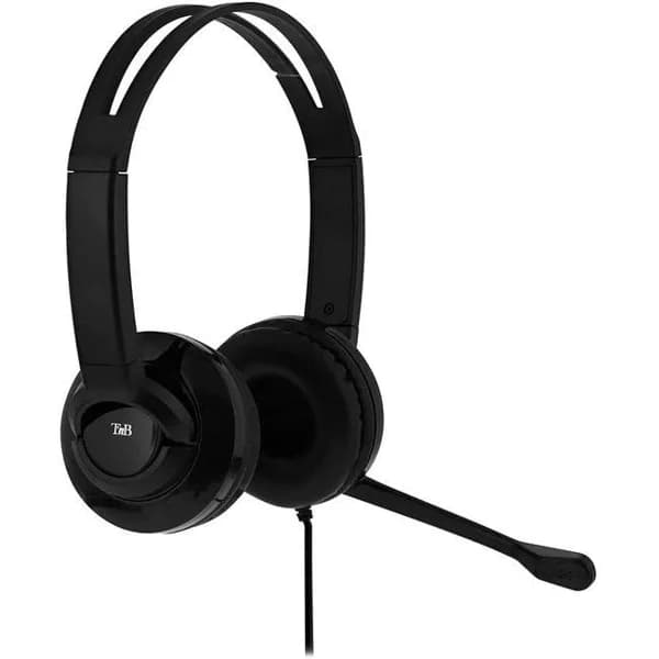 Auriculares PC de diadema con micrófono, HS-200 TNB - 1 ud - Imagen del producto en Findit