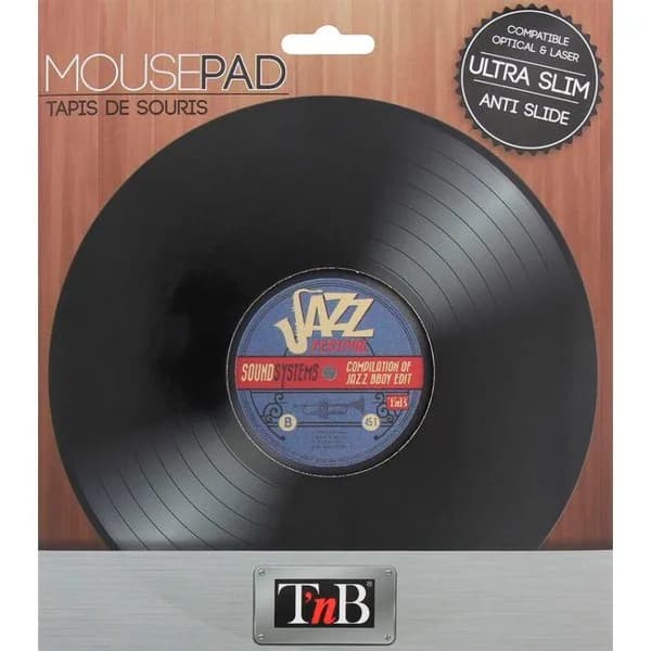 Alfombrilla para ratón disco de vinilo TSVINYLE2 TNB - 1 ud - Imagen del producto en Findit