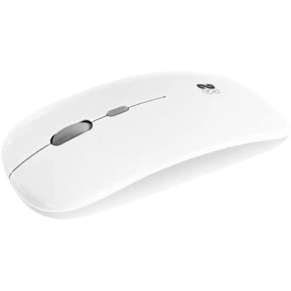 Ratón óptico inalámbrico blanco recargable, Dual Flat SUBBLIM - 1 ud - Imagen del producto en Findit