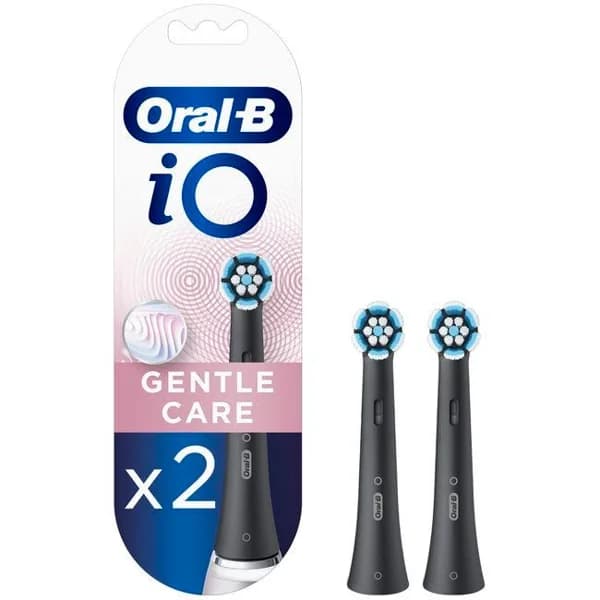 Recambio cepillo dental iO Gentle Care black ORAL B, pack 2 uds - 1 ud - Imagen del producto en Findit