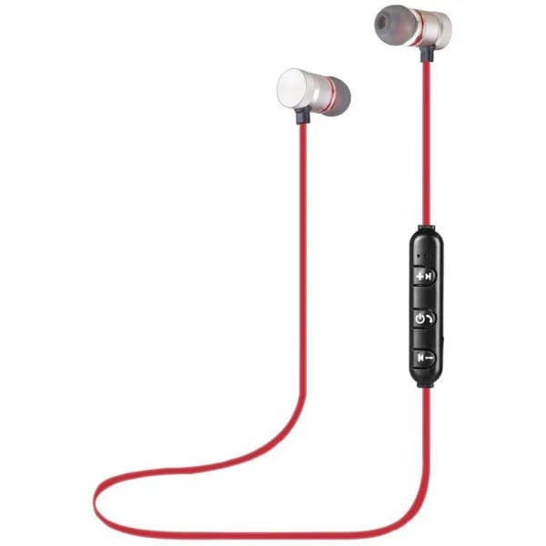 Auriculares deportivos rojo bluetooth, micrófono, CBSL30 BSL - 1 ud - Imagen del producto en Findit