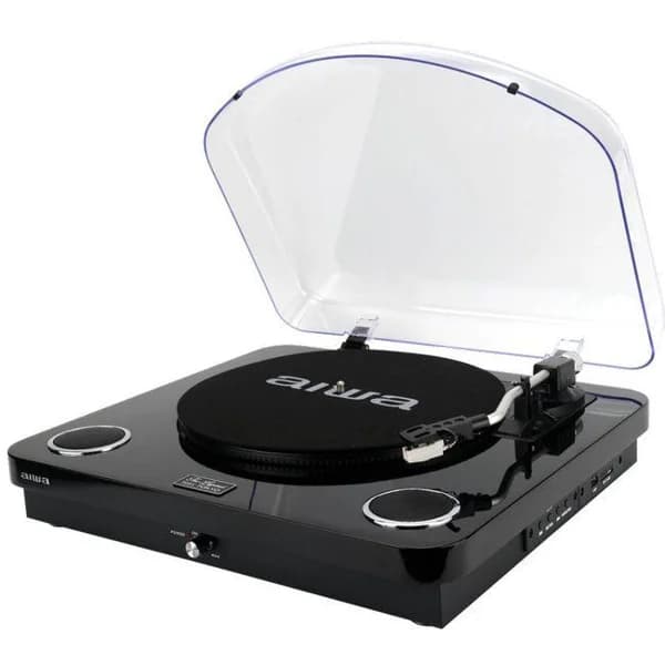 Tocadiscos negro, Bluetooth GTBUR120BK AIWA - 1 ud - Imagen del producto en Findit